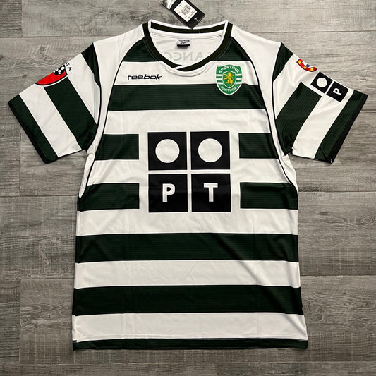 C.Ronaldo Sporting CP 2002-2003 Home Retro #28 Jersey